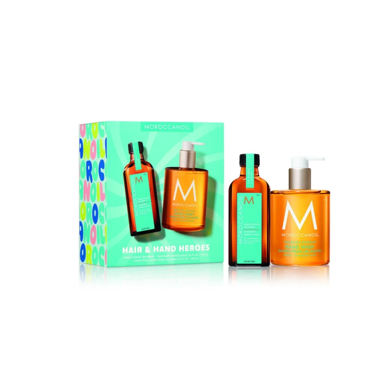 Moroccanoil Hair & Hand Heroes Duo (Treatment 100ml, Hand Wash 360ml)