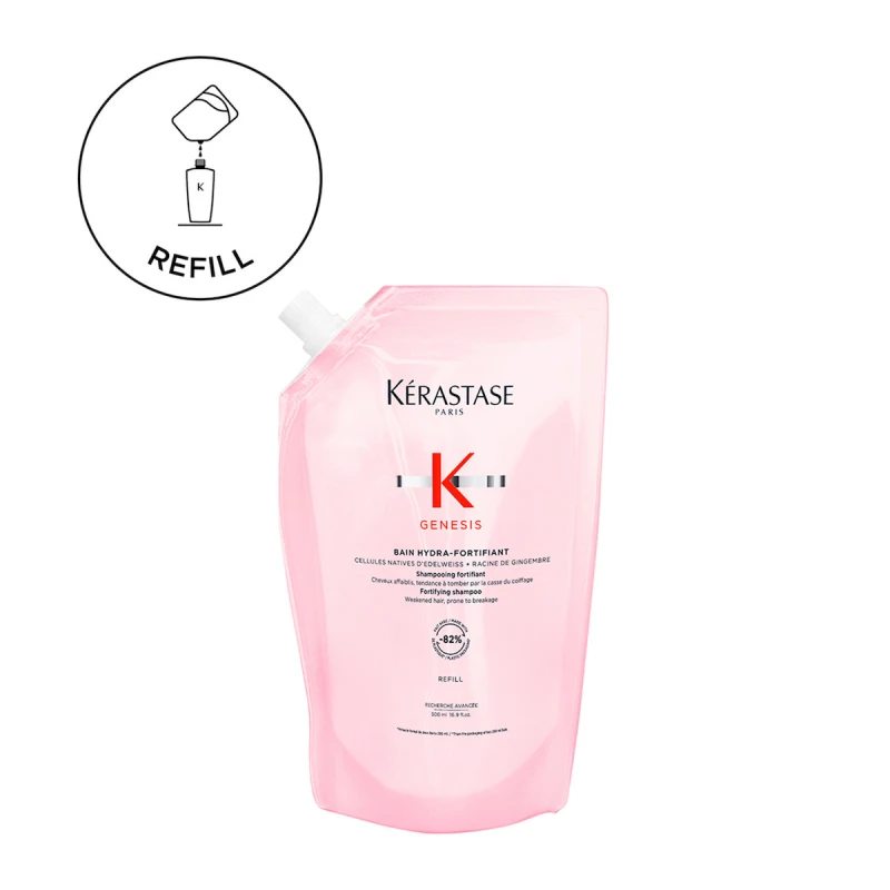 Kérastase Genesis Bain Hydra-Fortifiant Refill Σαμπουάν κατά της Τριχόπτωσης για Λεπτά Μαλλιά 250ml
