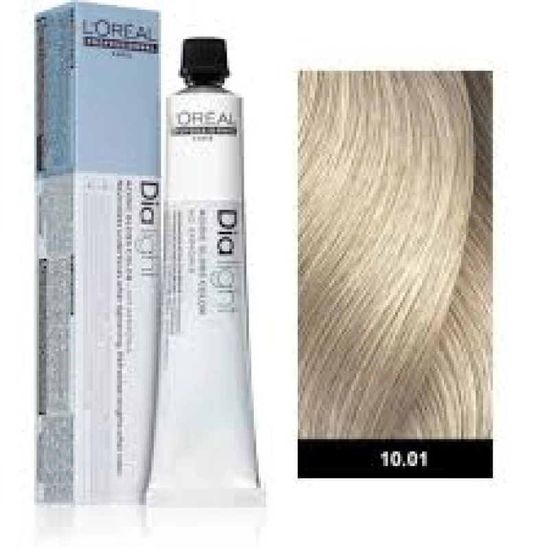 L'Oréal Professionnel Dia Light Βαφή Μαλλιών Χωρίς Αμμωνία 10.01 Milkshake Φυσικό Ψυχρό 50ml