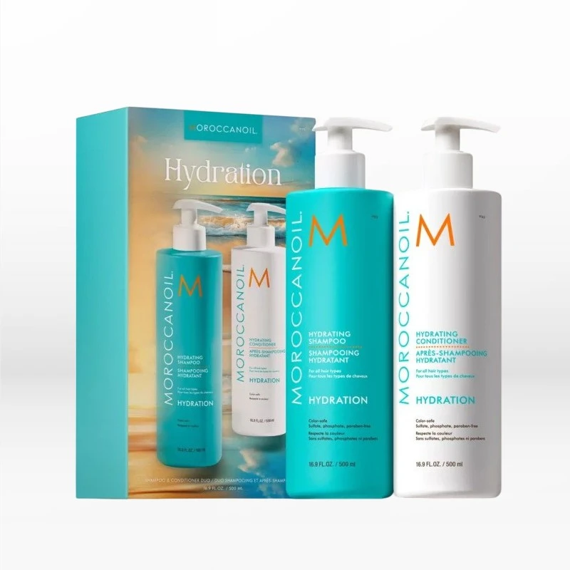 Moroccanoil Hydration Duo Box (Shampoo 500ml, Conditioner 500ml) 2τμχ