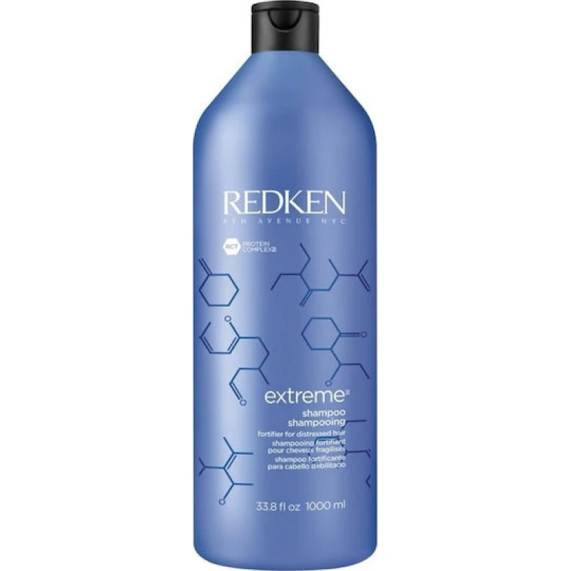 Redken Extreme Σαμπουάν Αναδόμησης/Θρέψης & Ενυδάτωσης για Ταλαιπωρημένα Μαλλιά 1000ml