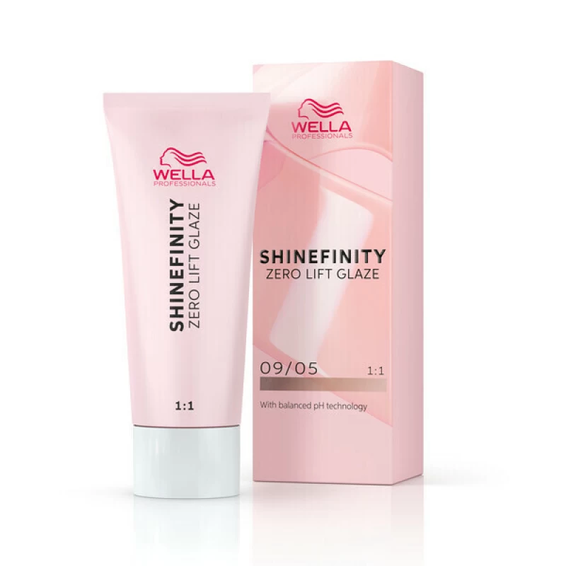 Wella Shinefinity Zero Lift Glaze 09/05 Silk Blush 60ml