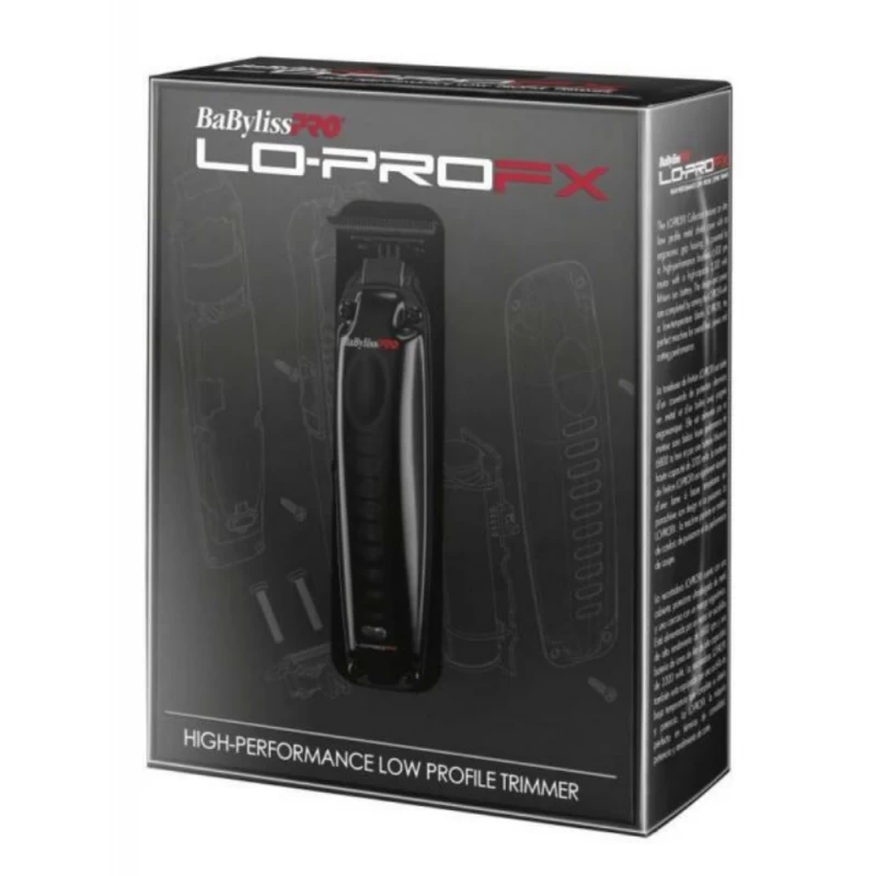 Babyliss Pro 4Artists Lo-ProFX Black Trimmer FX726E Babyliss Pro 4Artists Lo-ProFX Black Trimmer FX726E