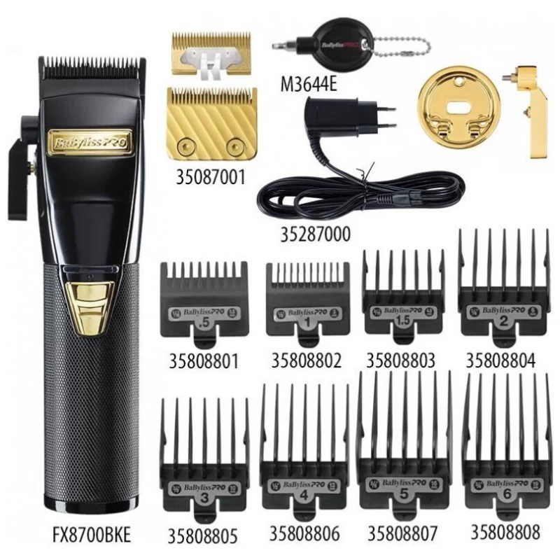 Babyliss Pro 4rtists FX Επαγγελματική Επαναφορτιζόμενη Κουρευτική Μηχανή Μαύρη FX8700BKE Babyliss Pro 4rtists FX Επαγγελματική Επαναφορτιζόμενη Κουρευτική Μηχανή Μαύρη FX8700BKE