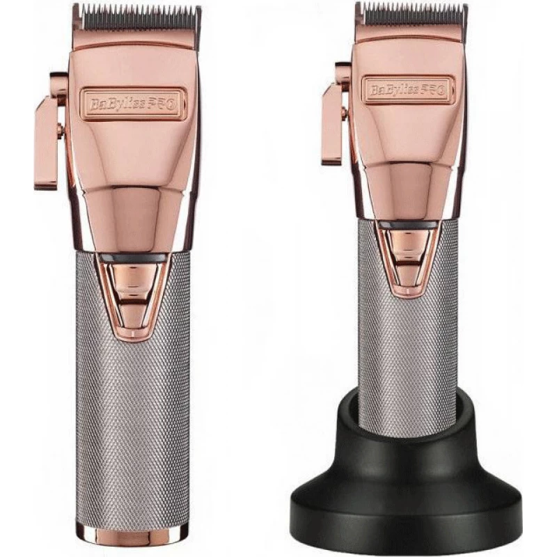 Babyliss Pro Επαγγελματική Επαναφορτιζόμενη Κουρευτική Μηχανή Ροζ Χρυσή FX8700RGE Babyliss Pro Επαγγελματική Επαναφορτιζόμενη Κουρευτική Μηχανή Ροζ Χρυσή FX8700RGE