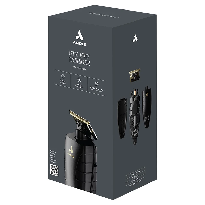 ANDIS GTX-EXO Επαγγελματικό Trimmer Ρεύματος -Επαναφορτιζόμενο GTX-Z Τ-BLADE ANDIS GTX-EXO Επαγγελματικό Trimmer Ρεύματος -Επαναφορτιζόμενο GTX-Z Τ-BLADE