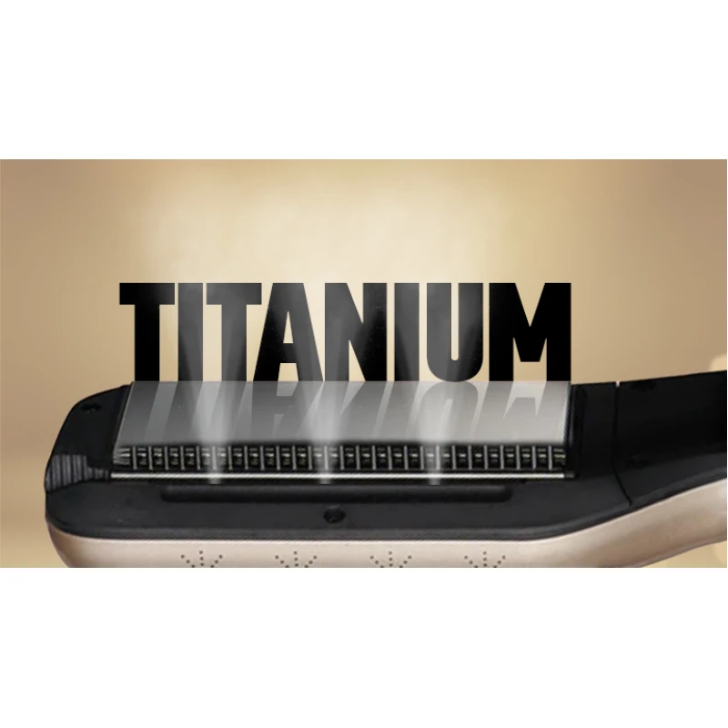 ΕΠΑΓΓΕΛΜΑΤΙΚΟ ΣΙΔΕΡΟ ΜΑΛΛΙΩΝ ΜΕ ΑΤΜΟ 230oC MODEL: DEMELISS TITANIUM | ART.NO.: SA-171 (3918)