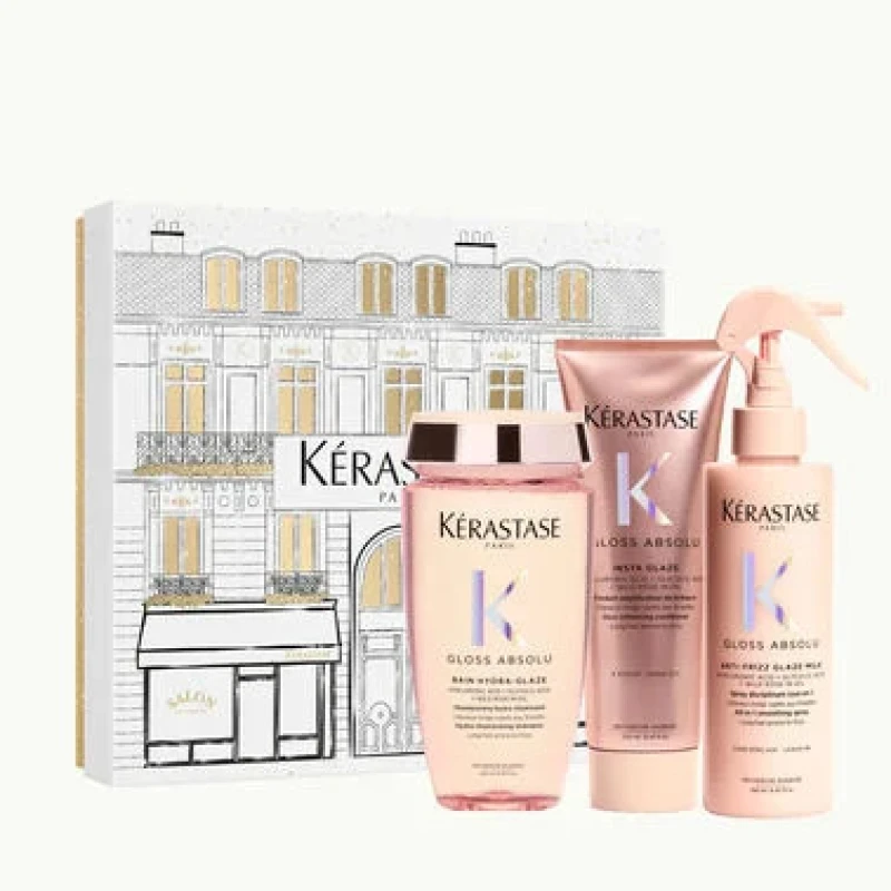 LIMITED EDITION SET GLOSS ABSOLU ΓΙΑ ΛΕΊΑ & ΛΑΜΠΕΡΆ ΜΑΛΛΙΆ 3τεμ