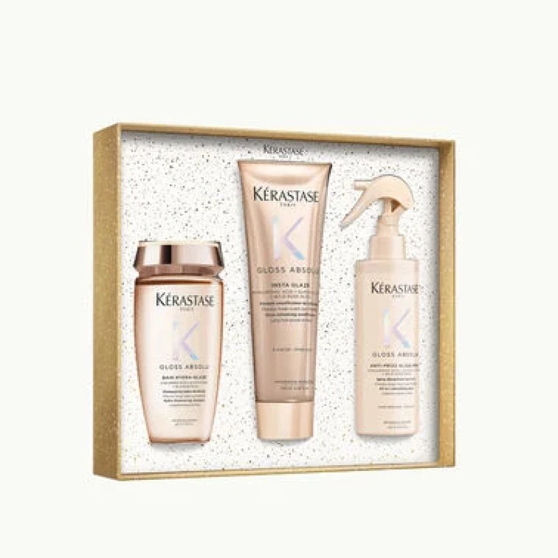 LIMITED EDITION SET GLOSS ABSOLU ΓΙΑ ΛΕΊΑ & ΛΑΜΠΕΡΆ ΜΑΛΛΙΆ 3τεμ