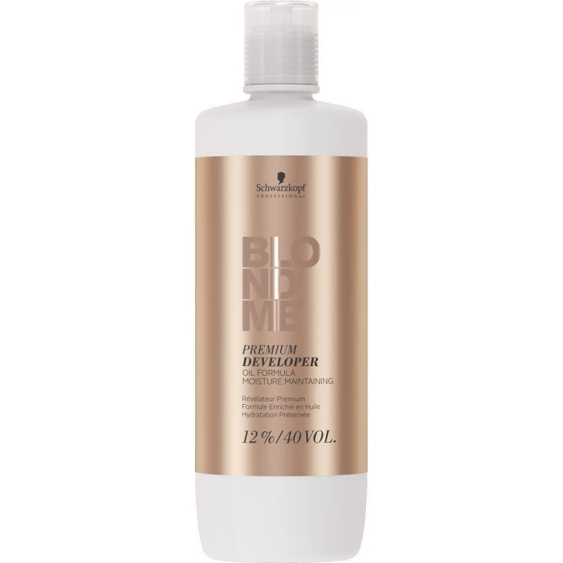Schwarzkopf Blondme Premium Υγρό Οξυζενέ Μαλλιών 40Vol 1000ml
