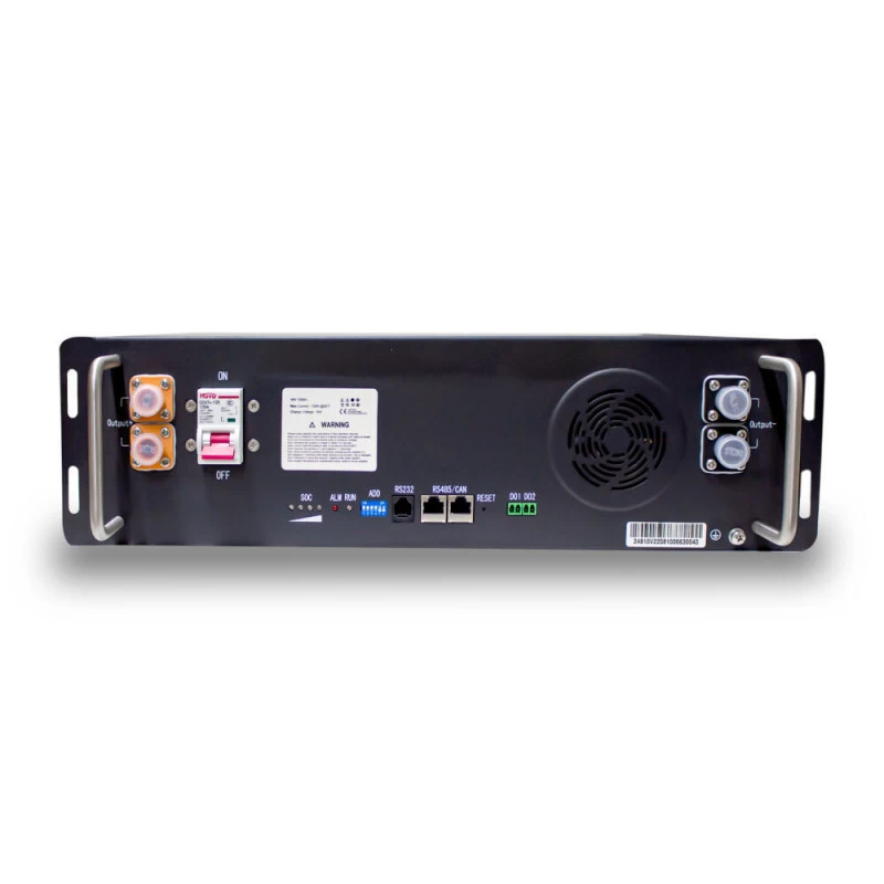 Μπαταρία LiFePO4 τύπου rack για Inverter 5.12KWh 51.2V 100Ah