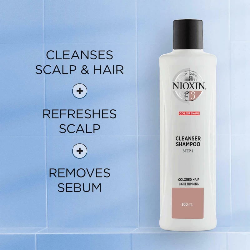Nioxin Cleanser System 3 Color Safe 300ml