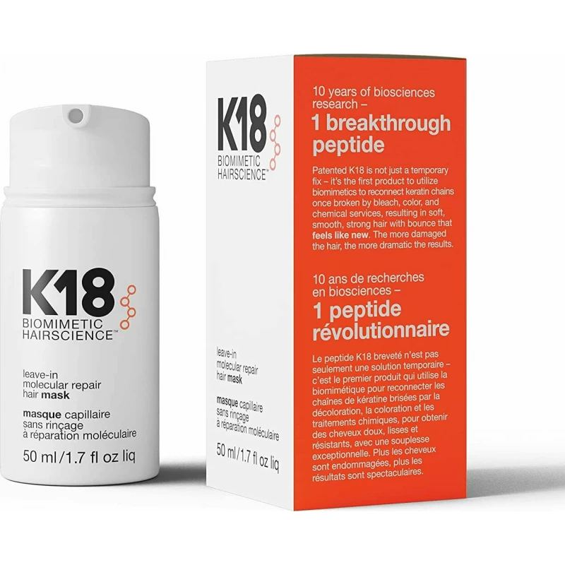 K18 Μάσκα Μαλλιών Leave-in Molecular Repair για Ενυδάτωση 50ml