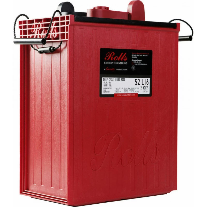 Μπαταρία Rolls Series 4000 βαθιάς εκφόρτισης S1450 - 2V 1124Ah (C20)