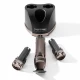 Babyliss Snapfx Trimmer Επαγγελματική Επαναφορτιζόμενη Κουρευτική Μηχανή Καφέ FX797E
