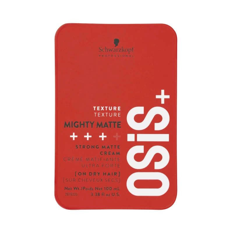 Schwarzkopf Κρέμα Μαλλιών Osis+ Mighty Matte για Διαμόρφωση με Δυνατό Κράτημα 100ml
