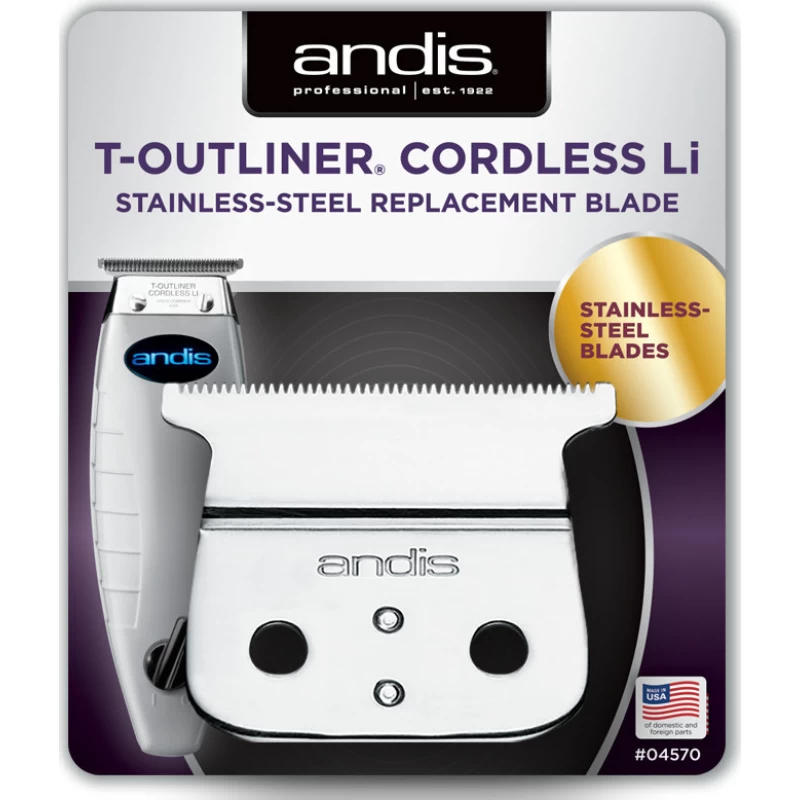 Andis Κοπτικό Ασύρματης Kουρευτικής Mηχανής T-Outliner Cordless Ανταλλακτικό για Μηχανές Κουρέματος