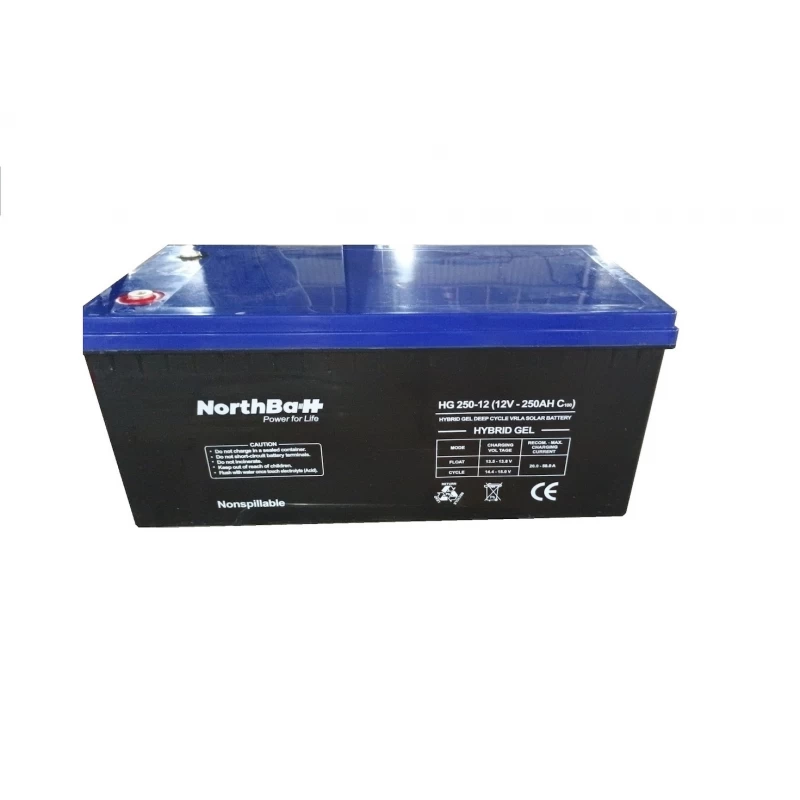 Northbatt HG 250-12 Μπαταρία Φωτοβολταϊκών GEL 12V