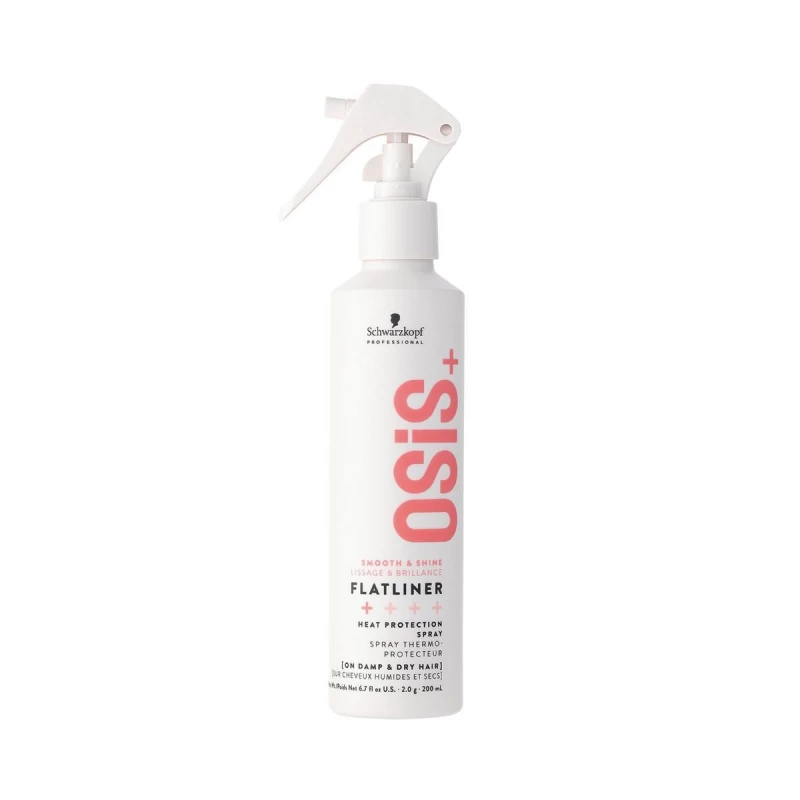 Schwarzkopf OSiS+ Flatliner Spray Θερμοπροστασίας Μαλλιών κατά του Φριζαρίσματος 200ml Schwarzkopf OSiS+ Flatliner Spray Θερμοπροστασίας Μαλλιών κατά του Φριζαρίσματος 200ml