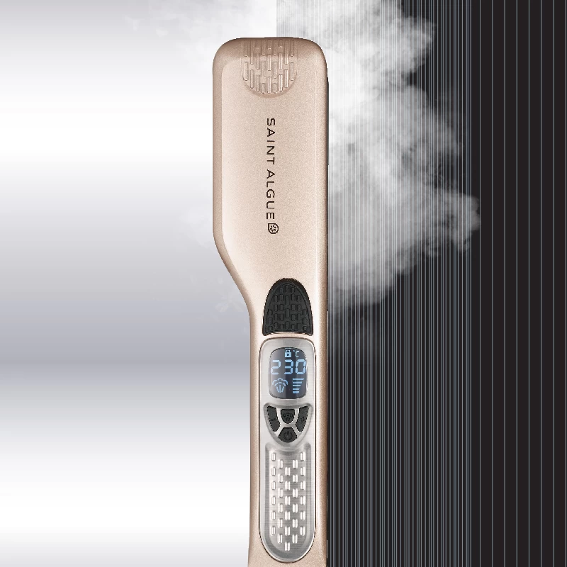 ΕΠΑΓΓΕΛΜΑΤΙΚΟ ΣΙΔΕΡΟ ΜΑΛΛΙΩΝ ΜΕ ΑΤΜΟ 230oC MODEL: DEMELISS TITANIUM | ART.NO.: SA-171 (3918)