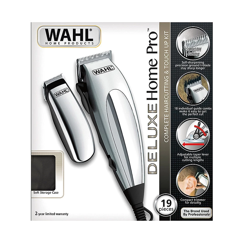 Wahl Deluxe Homepro Κουρευτική Μηχανή Ρεύματος & Τρίμερ Μπαταρίας 79305-1316