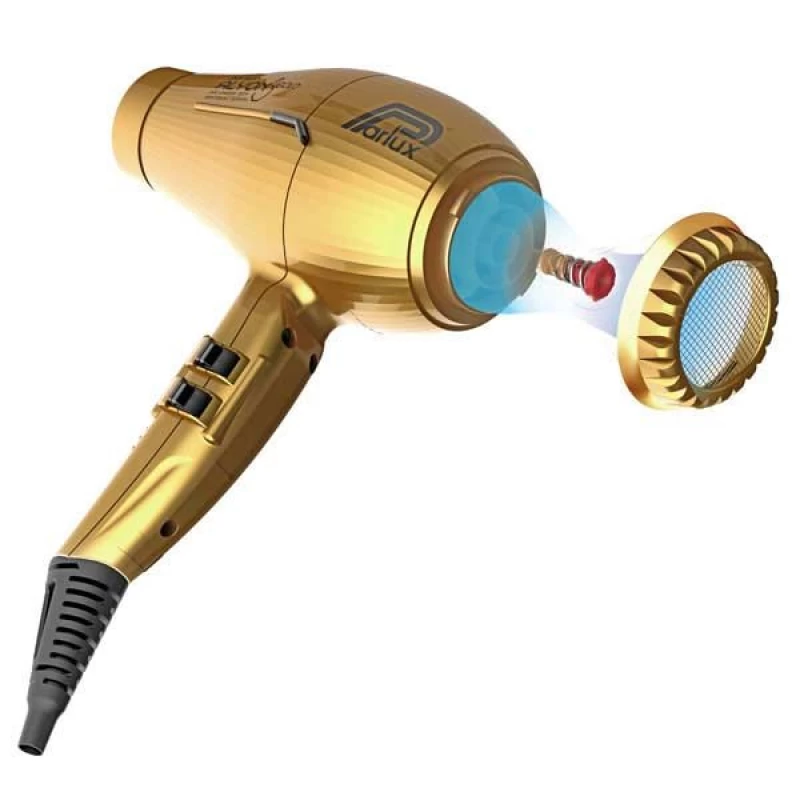Parlux Alyon Gold 2250 Watt + Magic Sense Diffuser
