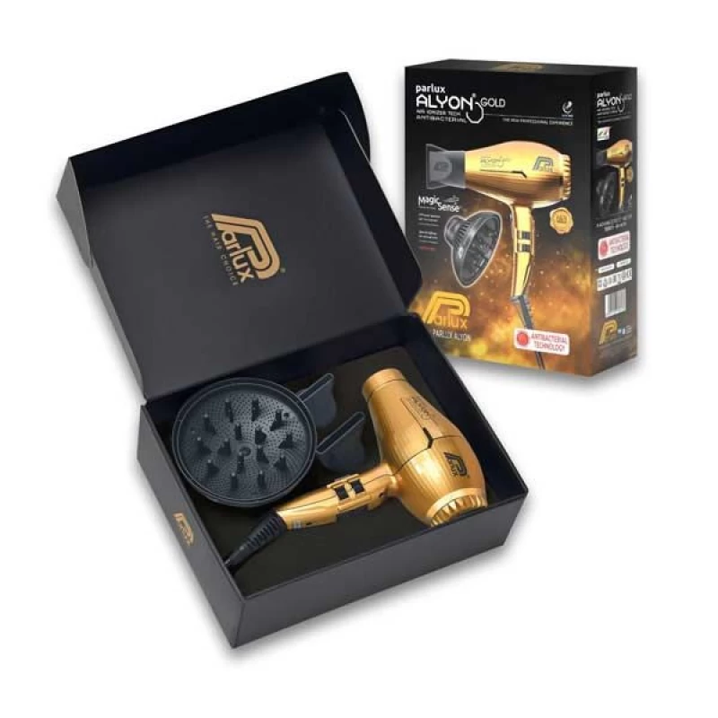 Parlux Alyon Gold 2250 Watt + Magic Sense Diffuser