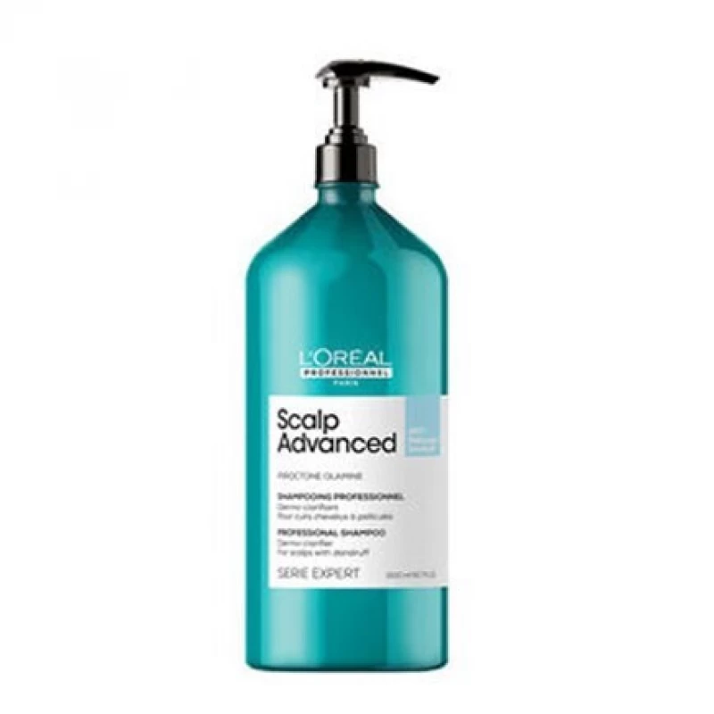 L'Oreal Paris Scalp Advanced Anti-gas Oiliness Σαμπουάν Βαθύ Καθαρισμού για Όλους τους Τύπους Μαλλιών 1500ml