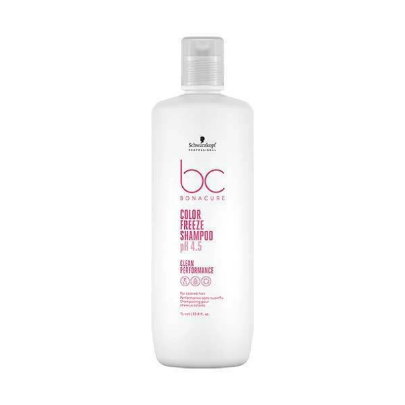 Schwarzkopf Bonacure Color Freeze Σαμπουάν για Διατήρηση Χρώματος για Βαμμένα Μαλλιά 1000ml Schwarzkopf Bonacure Color Freeze Σαμπουάν για Διατήρηση Χρώματος για Βαμμένα Μαλλιά 1000ml
