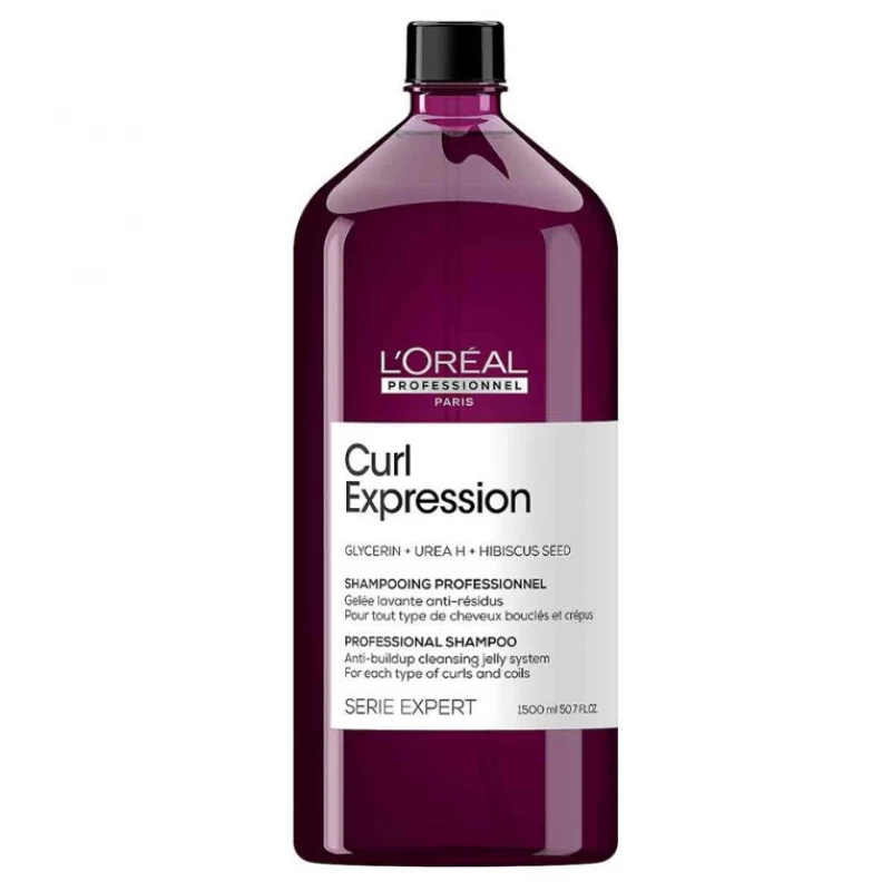 L’Oreal Professionnel Curl Expression Anti-Buildup Cleansing Jelly Shampoo 1500ml L’Oreal Professionnel Curl Expression Anti-Buildup Cleansing Jelly Shampoo 1500ml