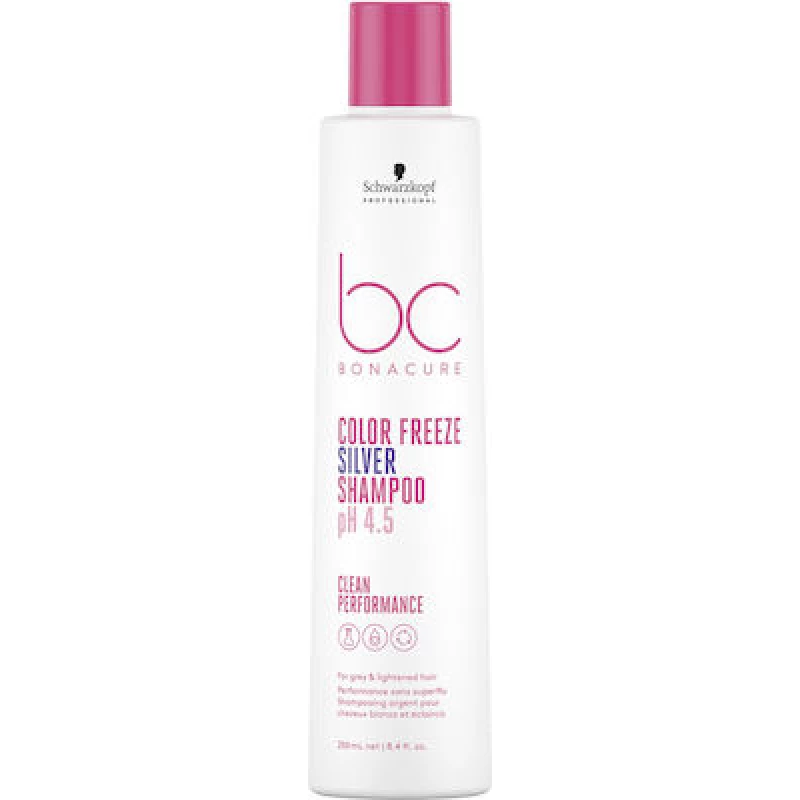 Schwarzkopf Bonacure Color Freeze Silver p.H 4.5 Σαμπουάν για Διατήρηση Χρώματος για Βαμμένα Μαλλιά 250m