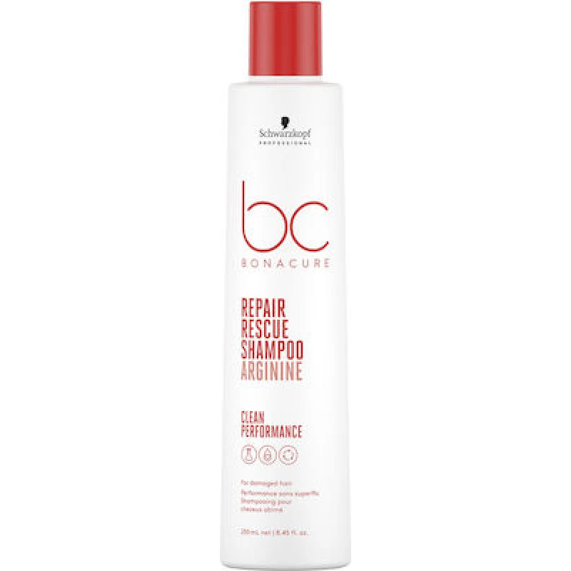 Schwarzkopf Bc Bonacure Repair Rescue Arginine Σαμπουάν για Αναδόμηση/Θρέψη για Όλους τους Τύπους Μαλλιών 250ml