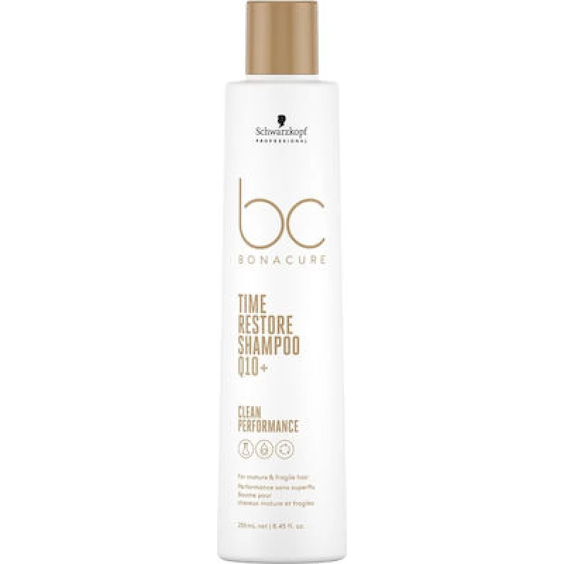 Schwarzkopf Bc Bonacure Time Restore Q10+ Σαμπουάν για Αναδόμηση/Θρέψη για Όλους τους Τύπους Μαλλιών 250ml