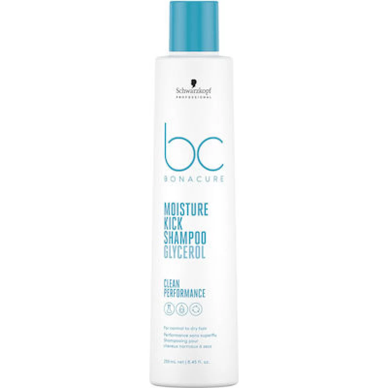 Schwarzkopf Bonacure Moisture Kick Glycerol Σαμπουάν για Ενυδάτωση για Εύθραυστα Μαλλιά 250ml