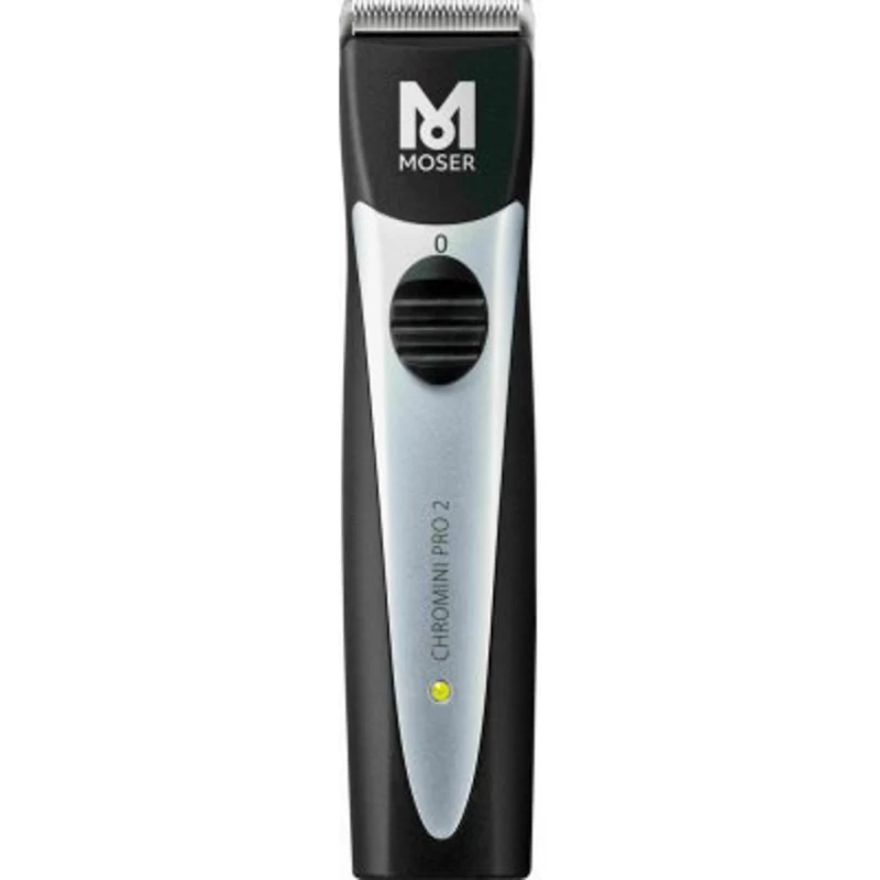 Moser Chromini Pro 2 Επαγγελματική Επαναφορτιζόμενη Κουρευτική Μηχανή Μαύρη 1591-0064