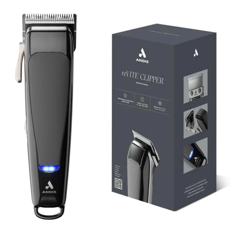 Andis Revite Επαναφορτιζόμενη Κουρευτική Μηχανή Fade Black Andis Revite Επαναφορτιζόμενη Κουρευτική Μηχανή Fade Black