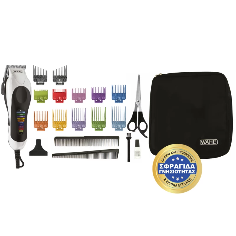 Wahl Color Pro Plus Επαγγελματική Κουρευτική Μηχανή Ρεύματος White/Black 20104-0460