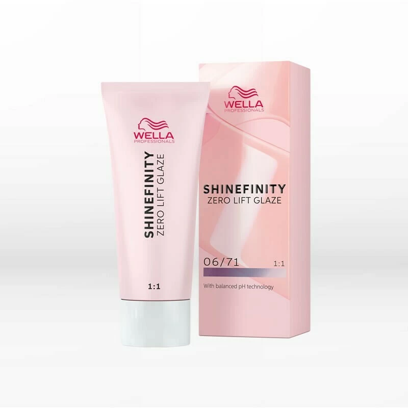 Wella Professionals Shinefinity Zero Lift Glaze 06/71 Frosted Chestnut 60ml Wella Professionals Shinefinity Zero Lift Glaze 06/71 Frosted Chestnut 60ml