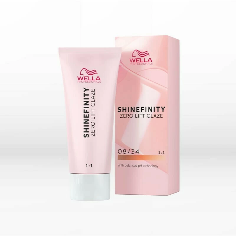 Wella Professionals Shinefinity Zero Lift Glaze 08/34 Spicy Ginger 60ml