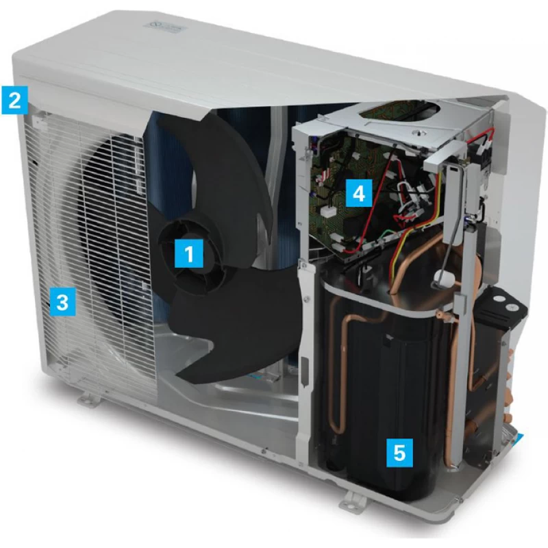 Daikin EBLA14DW1 Αντλία Θερμότητας 12kW Τριφασική 60°C Monoblock