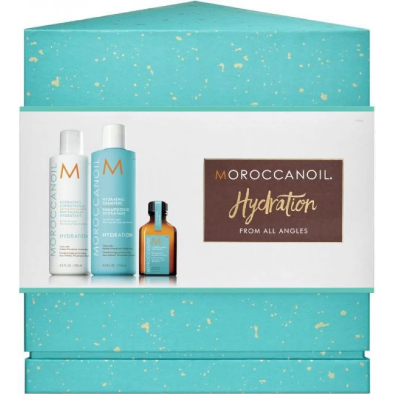 Moroccanoil Hydration Set- Shampoo 250ml,Conditioner 250ml+Treatment oil 25ml
