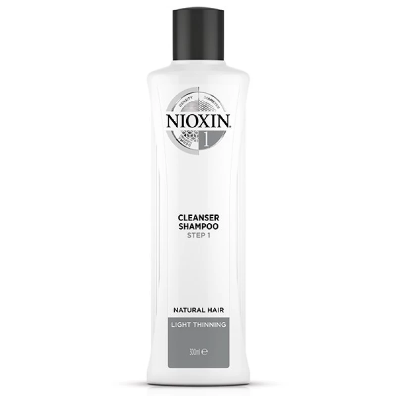 NIOXIN CLEANSER SHAMPOO ΣΎΣΤΗΜΑ 1 1000ML - (ΣΑΜΠΟΥΆΝ ΓΙΑ ΦΥΣΙΚΆ ΜΑΛΛΙΆ ΜΕ ΕΛΑΦΡΙΆ ΑΡΑΊΩΣΗ)