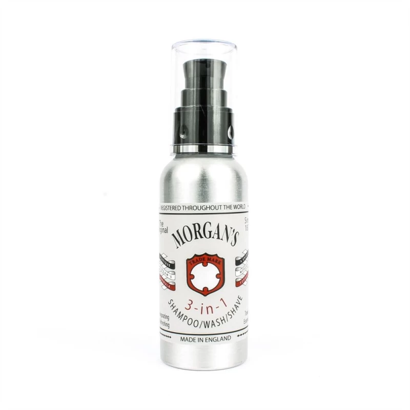 MORGAN'S 3-IN-1 SHAMPOO  WASH & SHAVE 100ML