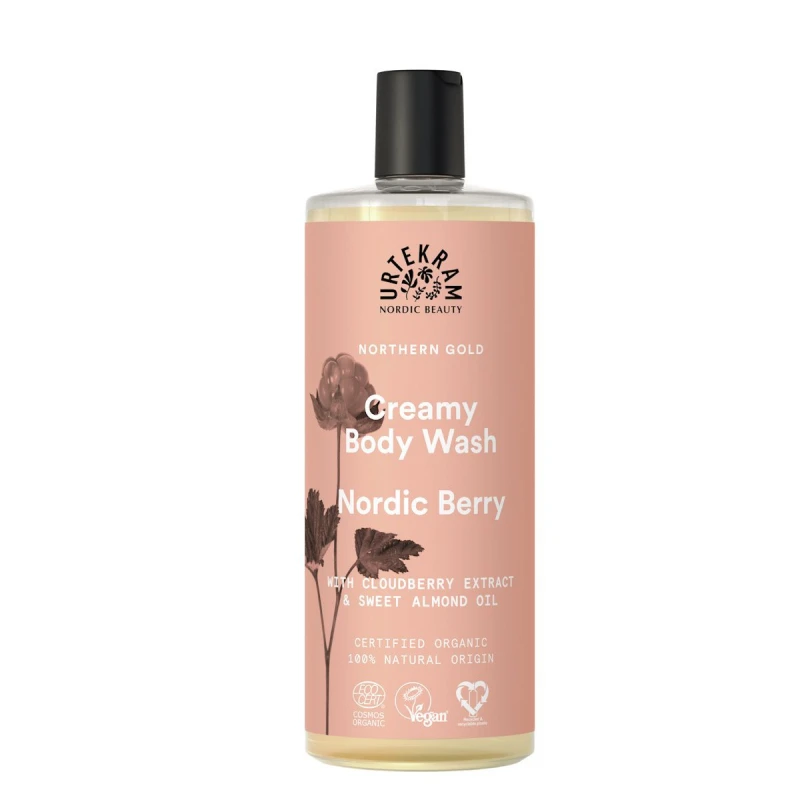 URTEKRAM | Αφρόλουτρο με Cloudberry & Αλόη, 500ml