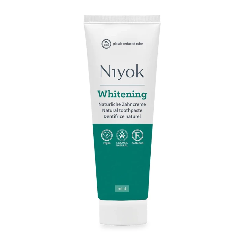 NIYOK | Οδοντόκρεμα Λεύκανσης - Γεύση Μέντας, 75 ml
