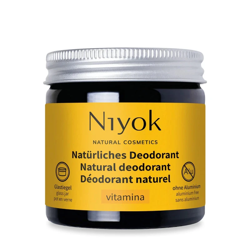 NIYOK | Αποσμητική Κρέμα Vitamina, Με άρωμα εσπεριδοειδών 40ml