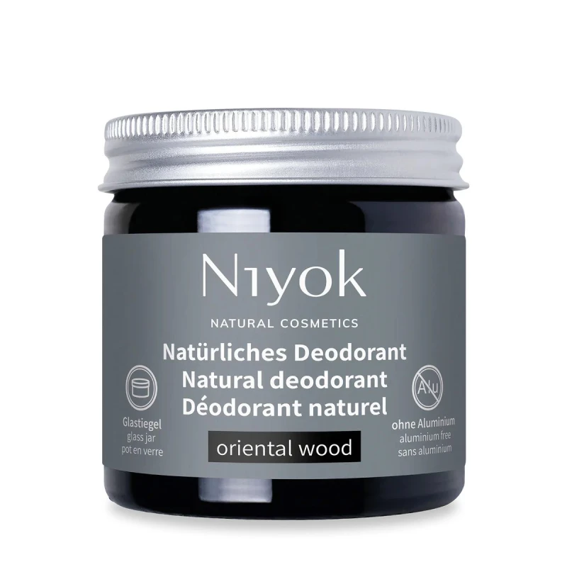 NIYOK | Αποσμητική Κρέμα Oriental Wood, Με ανατολίτικο ξυλώδες άρωμα, 40 ml