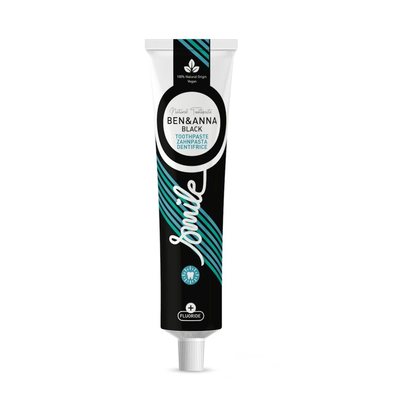 Ben & Anna | Οδοντόκρεμα Black με φθόριο, 75ml