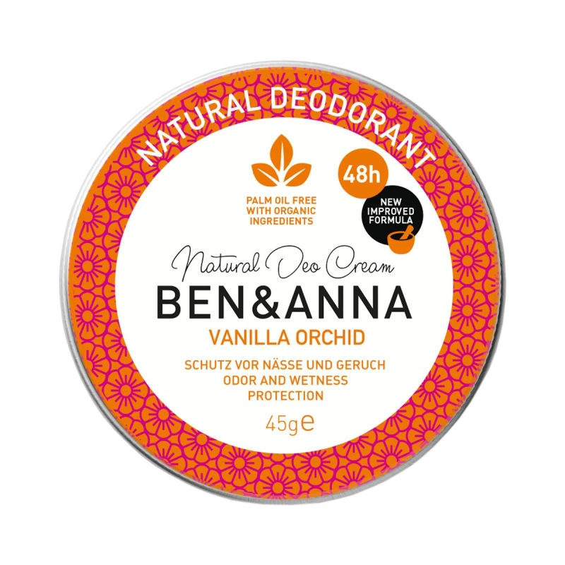 Ben & Anna | Αποσμητική κρέμα Vanilla Orchid, 45gr