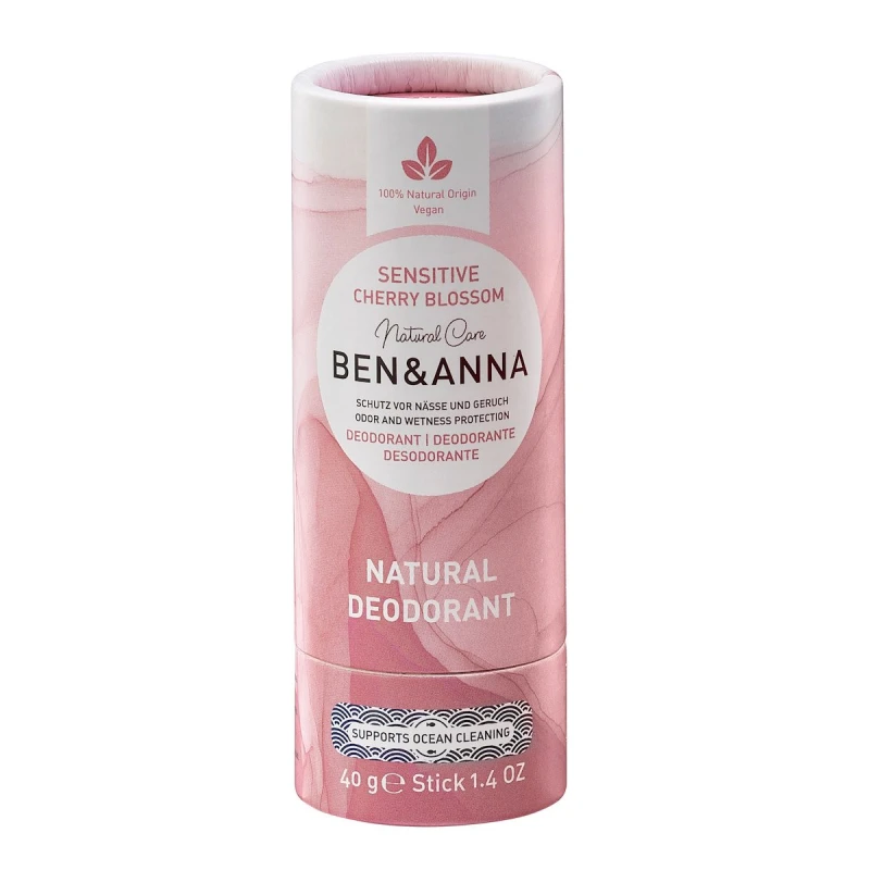 Ben & Anna | Αποσμητικό Στίκ Japanese Cherry Blossom Sensitive, 40gr